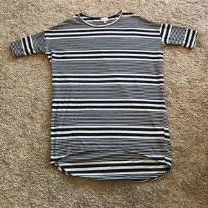 Lularoe Irma NAVY and WHITE Irma XS